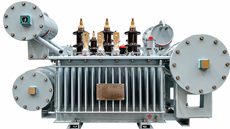 Hisense 100kVA 3phase oil-immersed step-down/up transformer